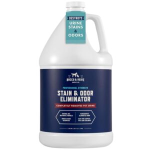 Rocco & Roxie Supply Co. Stain & Odor Eliminator for Strong Odor - Enzyme Pet Odor Eliminator for Home - Carpet Stain Remover for Cats & Dog Pee - Enzymatic Cat Urine Destroyer...